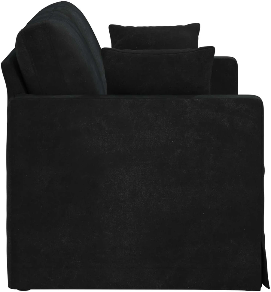 Sofa Juoda 138 x 78 x 80 cm Aksomas