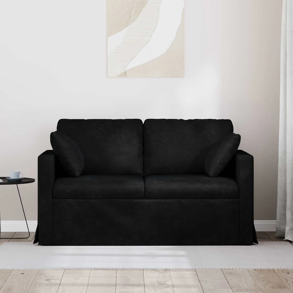 Sofa Juoda 138 x 78 x 80 cm Aksomas