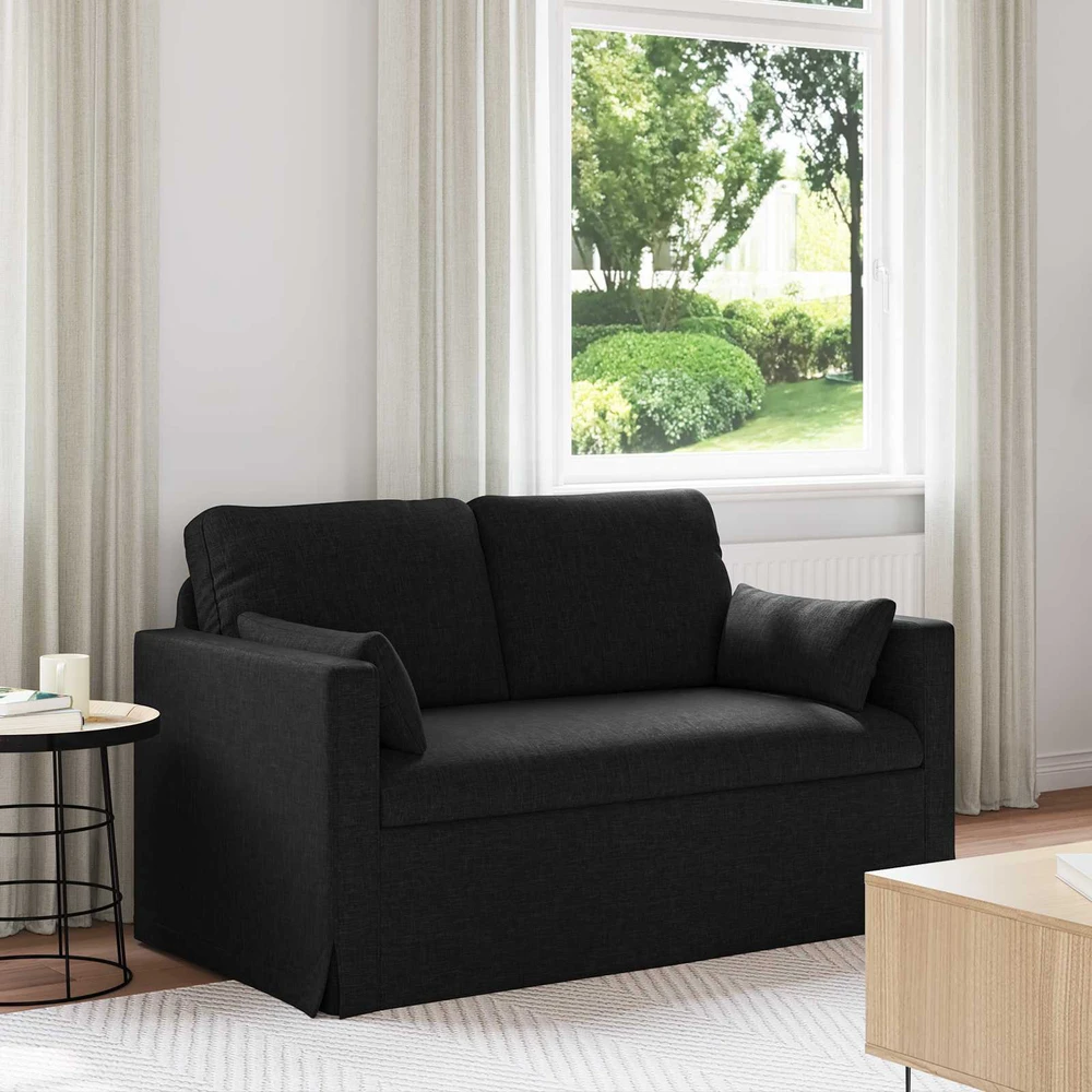 Sofa Juoda 138 x 78 x 80 cm Metalas