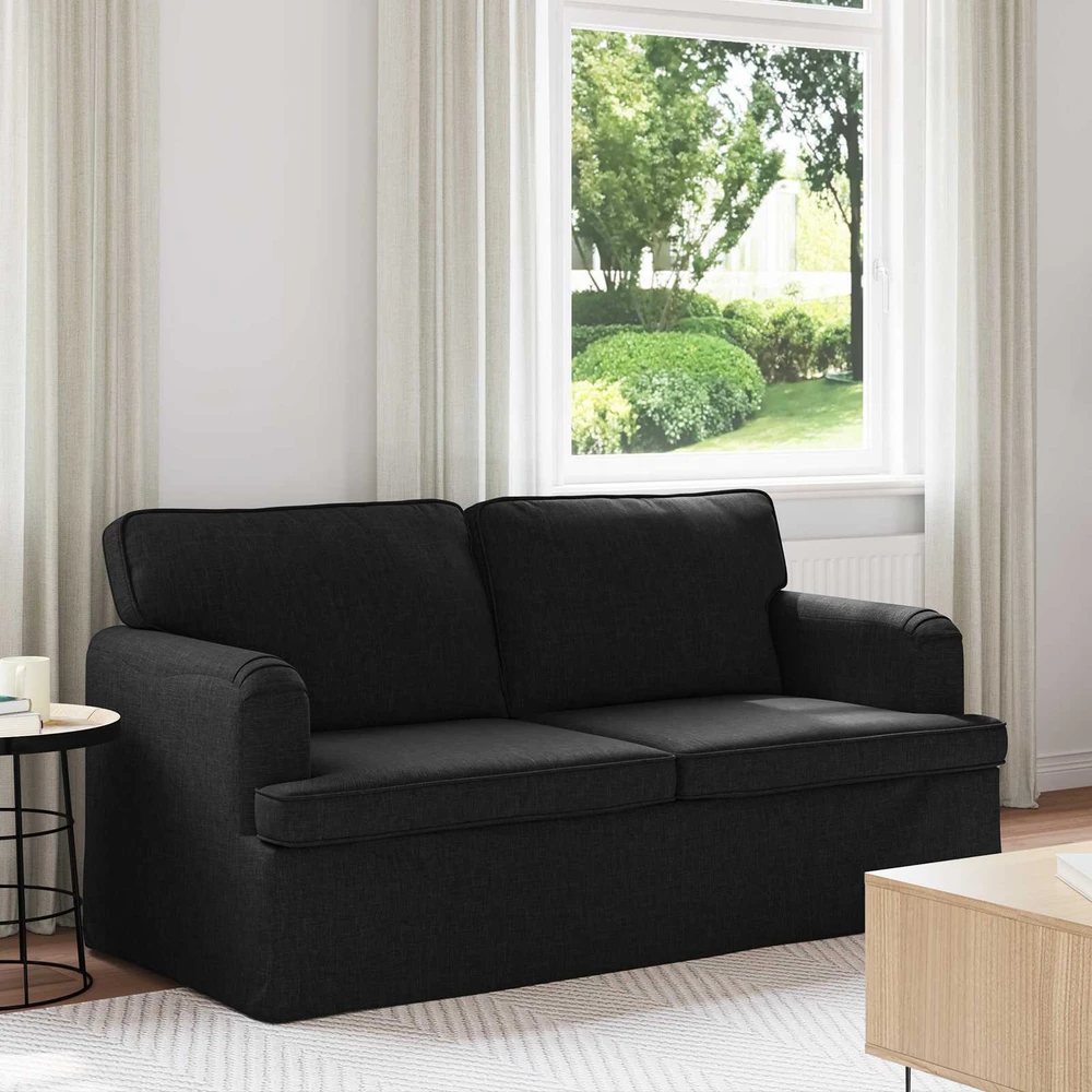 Sofa Juoda 142 x 80 x 85 cm Metalas