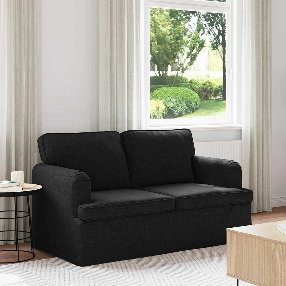 Sofa Juoda 142 x 80 x 85 cm Metalas
