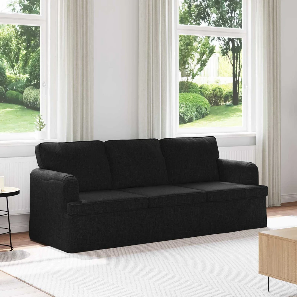 Sofa Juoda 142 x 80 x 85 cm Metalas