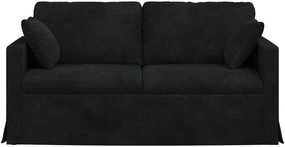 Sofa Juoda 158 x 78 x 80 cm Aksomas