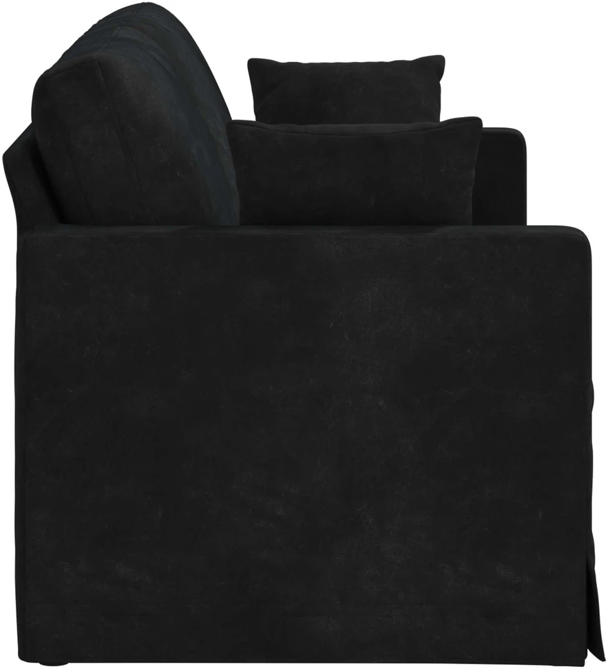Sofa Juoda 158 x 78 x 80 cm Aksomas