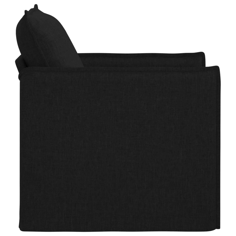 Sofa Juoda 75 x 82 x 85 cm audinys