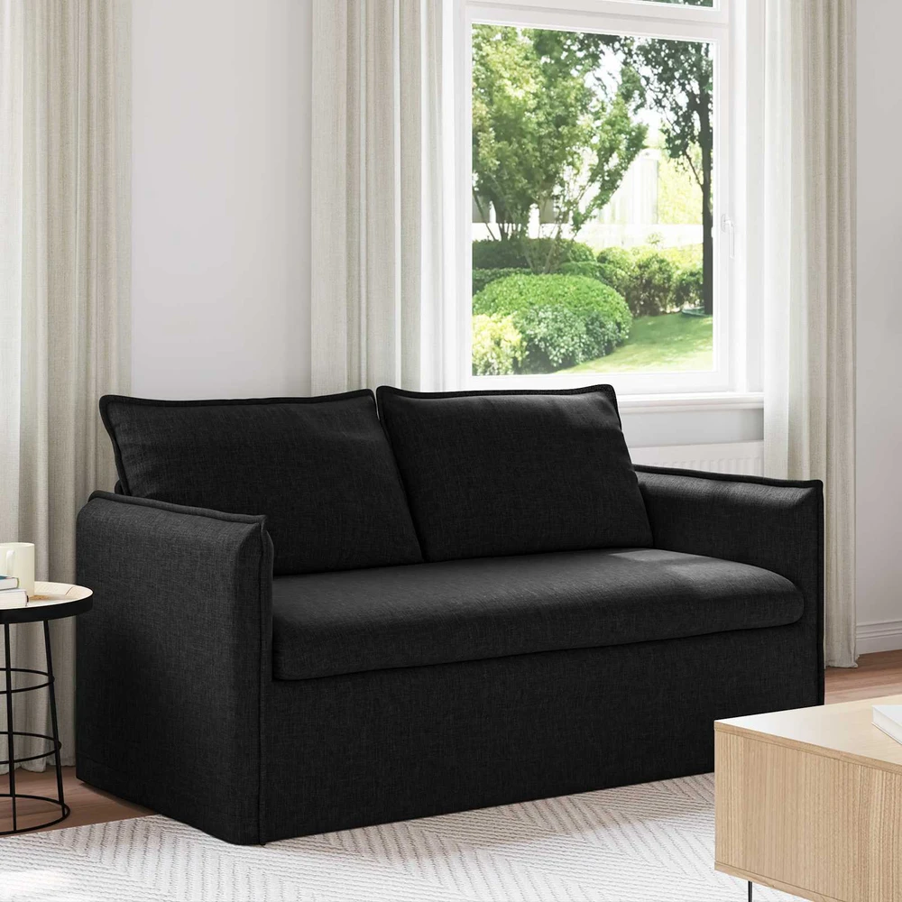 Sofa Juoda 195 x 82 x 85 cm Metalas