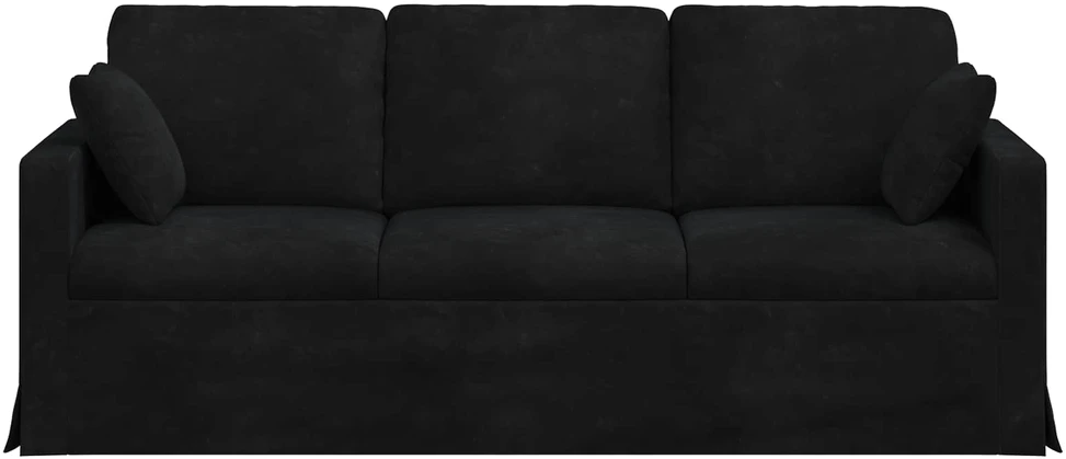 Sofa Juoda 198 x 78 x 80 cm Aksomas