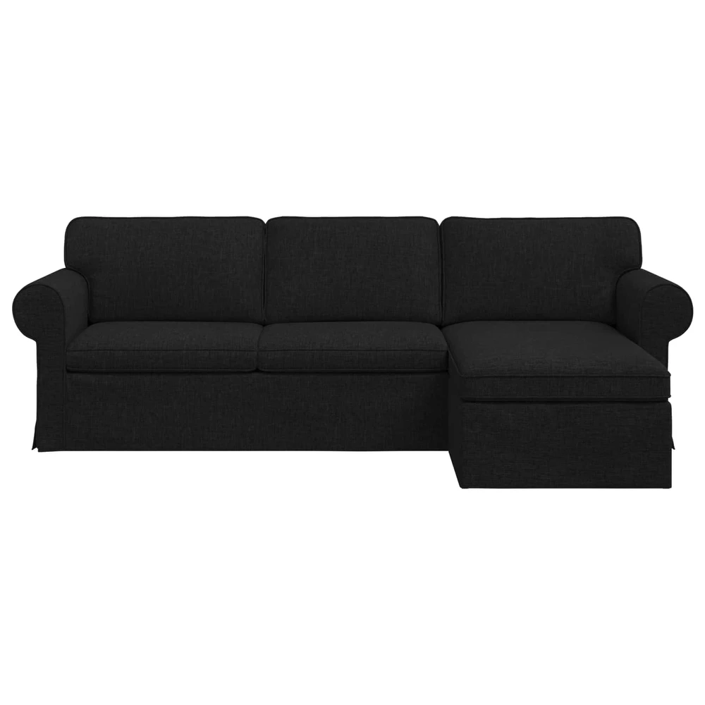 Sofa Juoda 215 x 138 x 80 cm Metalas