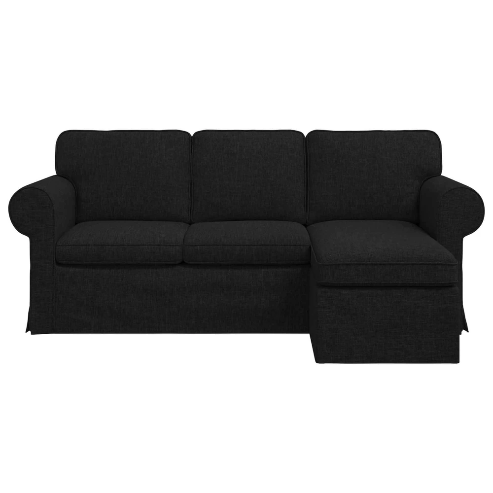Sofa Juoda 215 x 138 x 80 cm Metalas