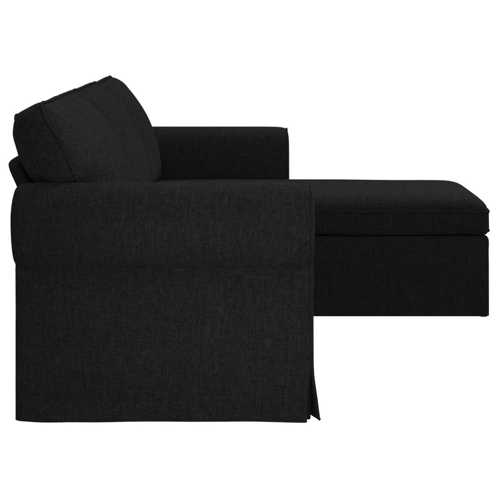 Sofa Juoda 215 x 138 x 80 cm Metalas