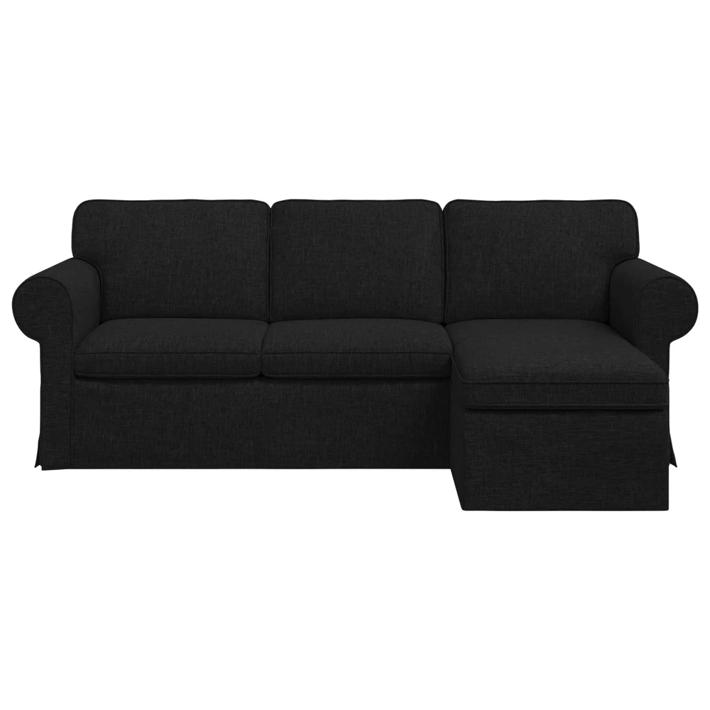 Sofa Juoda 215 x 138 x 80 cm Metalas