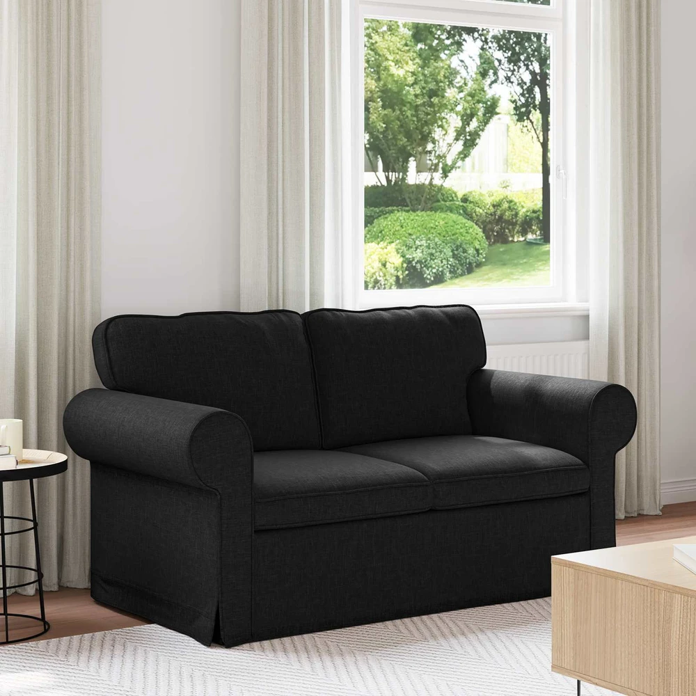 Sofa Juoda 215 x 82 x 80 cm Metalas