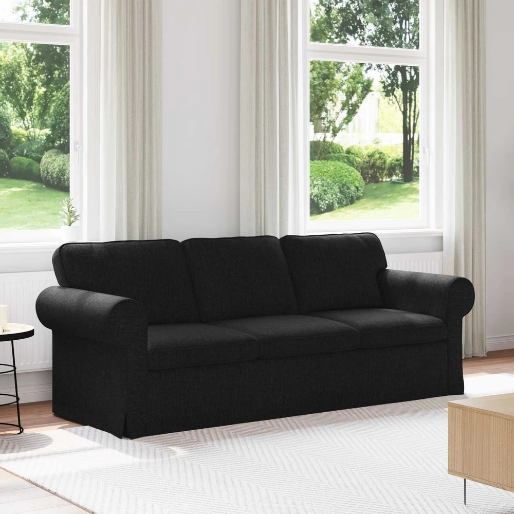 Sofa Juoda 215 x 82 x 80 cm Metalas