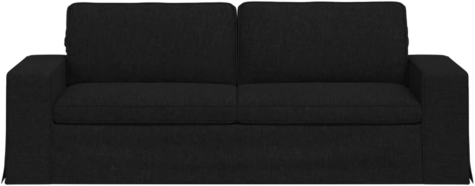 Sofa Juoda 222 x 80 x 82 cm Metalas