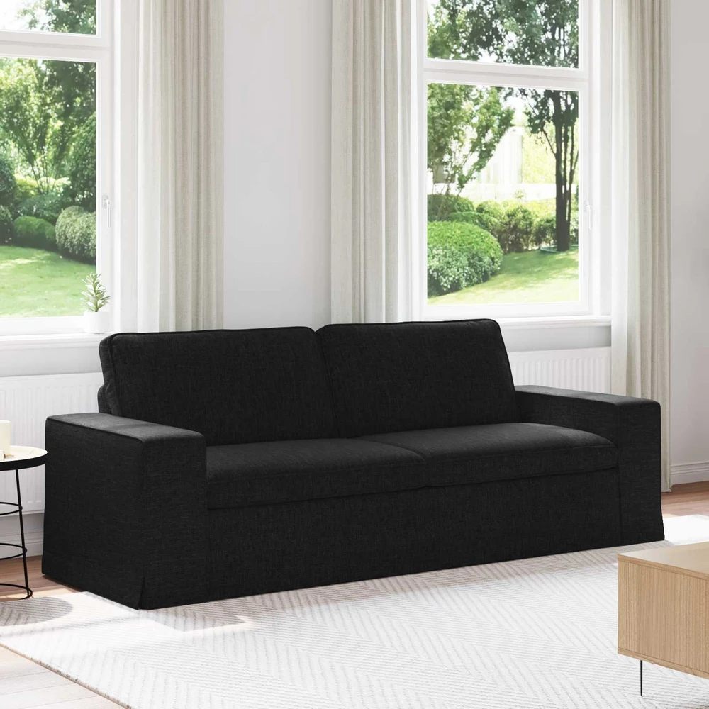 Sofa Juoda 222 x 80 x 82 cm Metalas