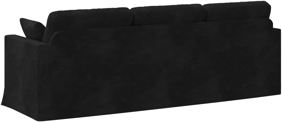 Sofa Juoda 228 x 78 x 80 cm Aksomas