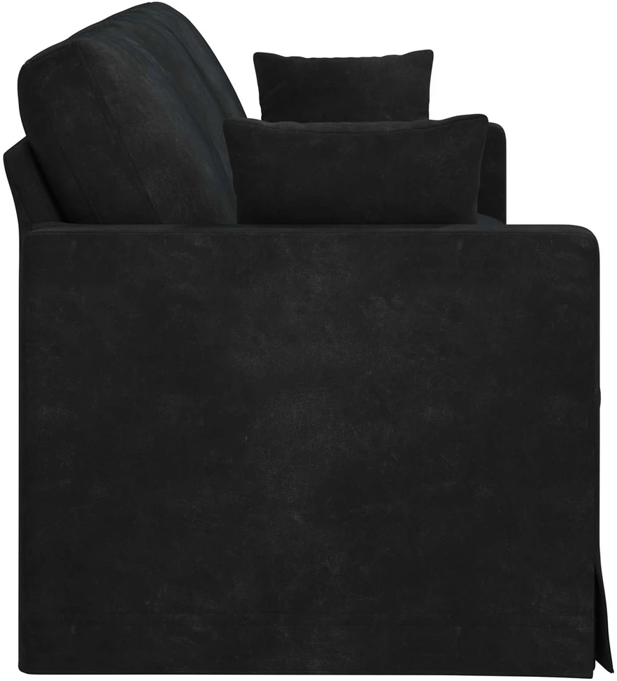 Sofa Juoda 228 x 78 x 80 cm Aksomas