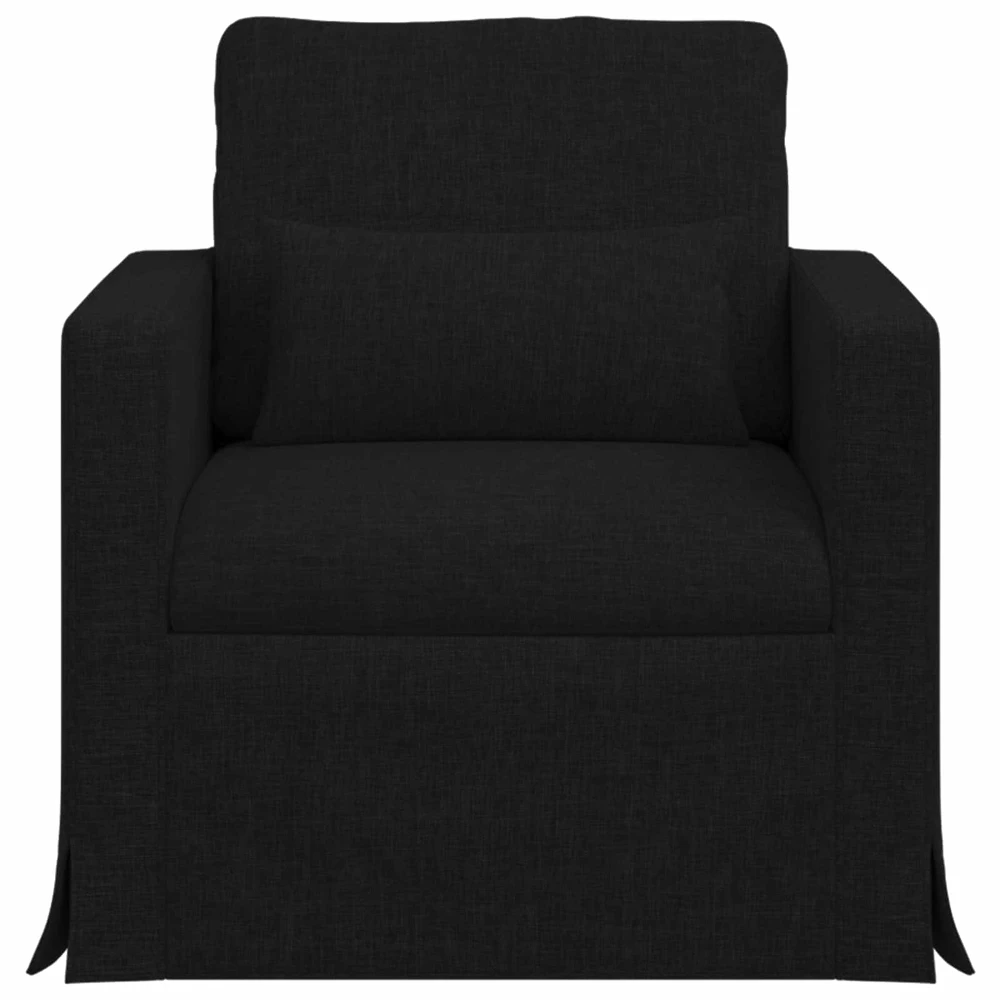 Fotelis Sofa Juoda 78 x 78 x 80 cm Metalas