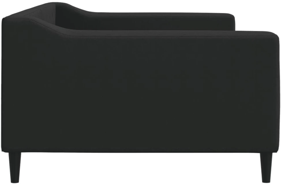 Sofa, juodos spalvos, 100x200cm, audinys