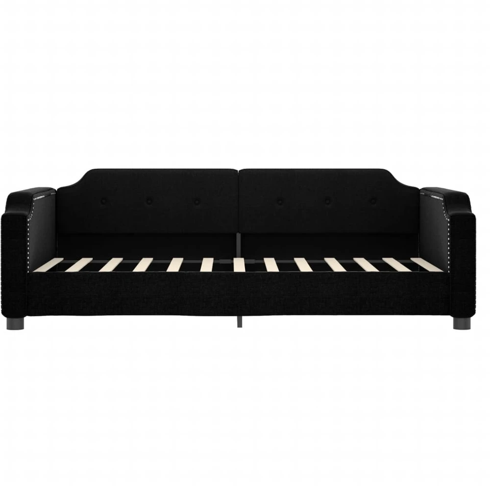 Sofa, juodos spalvos, 100x200cm, audinys