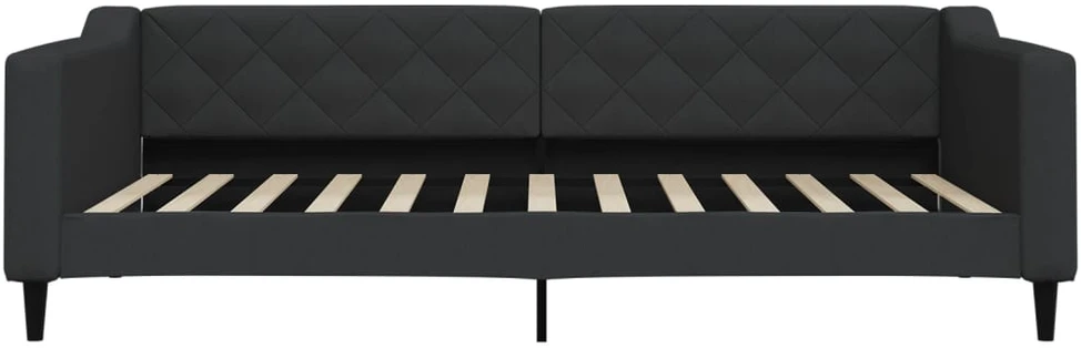 Sofa, juodos spalvos, 100x200cm, audinys