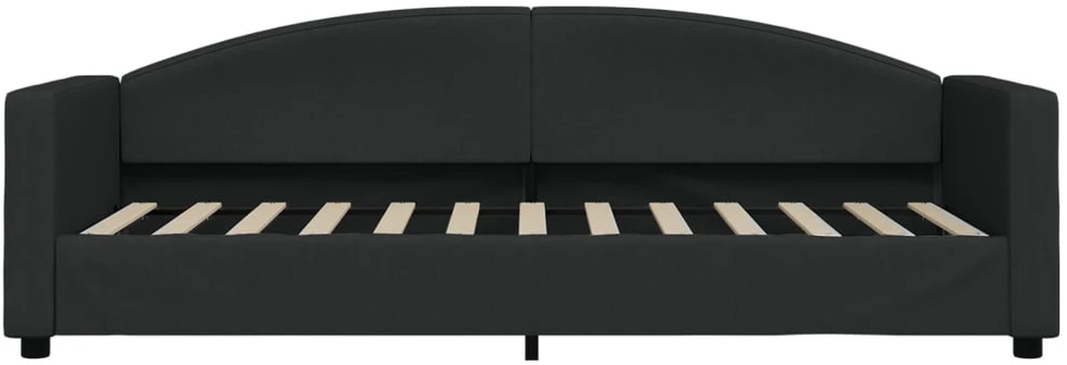 Sofa, juodos spalvos, 80x200cm, audinys