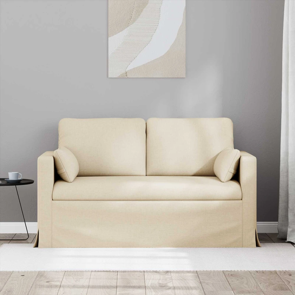 Sofa Kreminė 138 x 78 x 80 cm Metalas