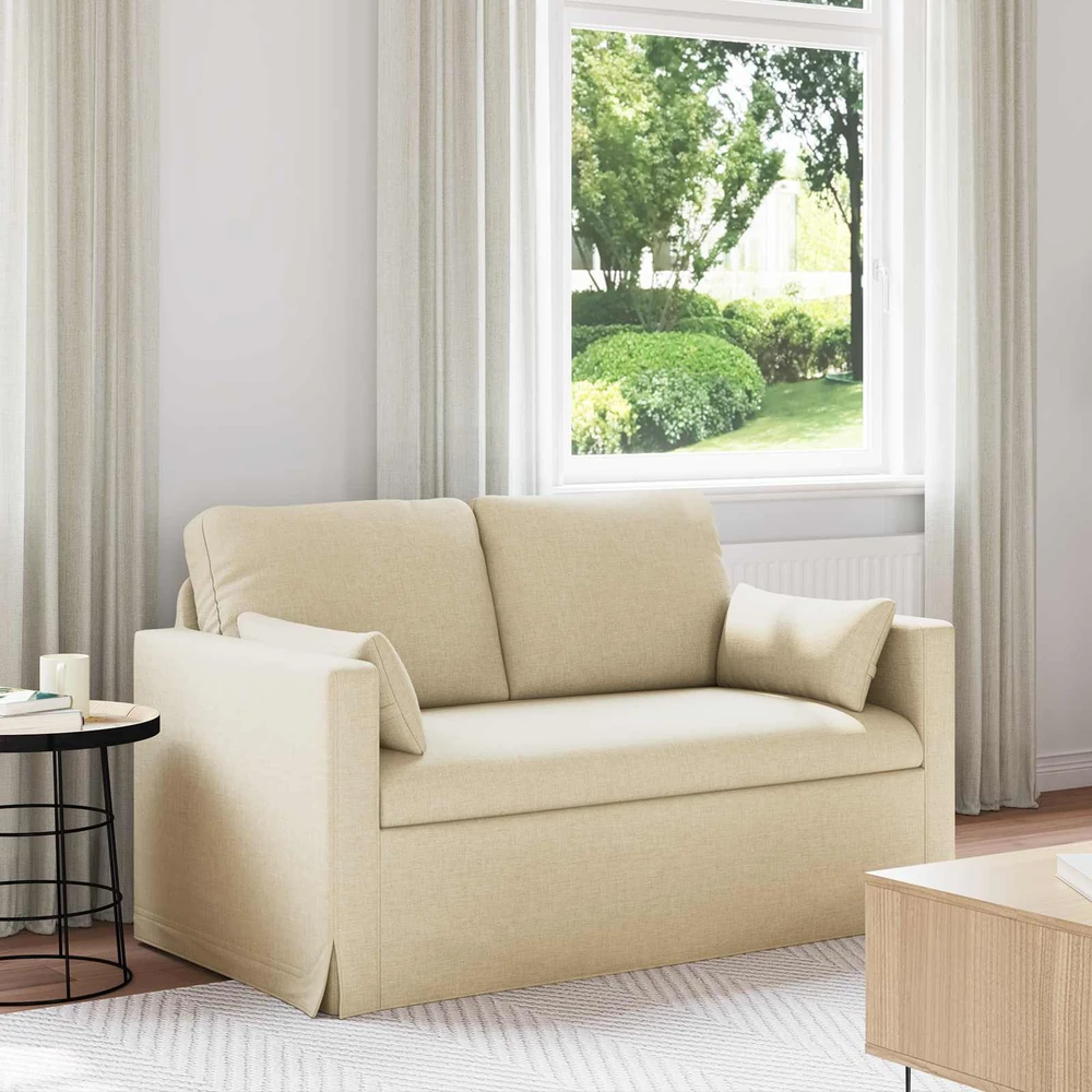 Sofa Kreminė 138 x 78 x 80 cm Metalas