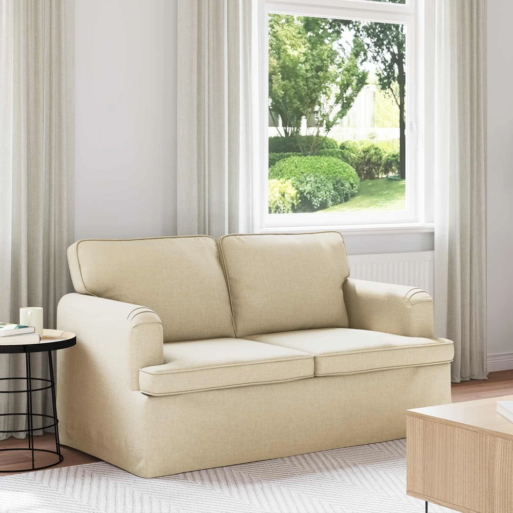 Sofa Kreminė 142 x 80 x 85 cm Metalas