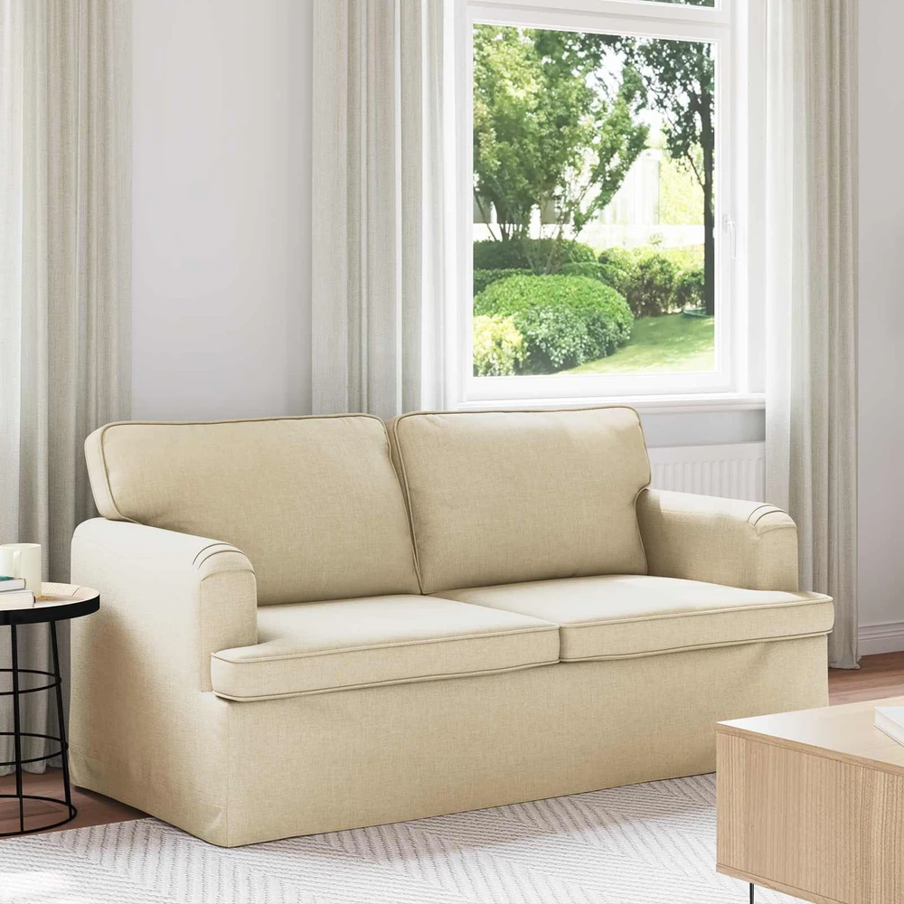 Sofa Kreminė 142 x 80 x 85 cm Metalas