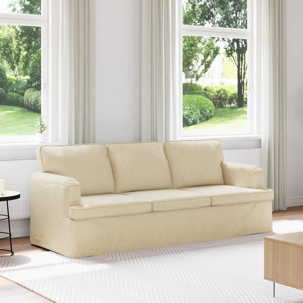Sofa Kreminė 142 x 80 x 85 cm Metalas