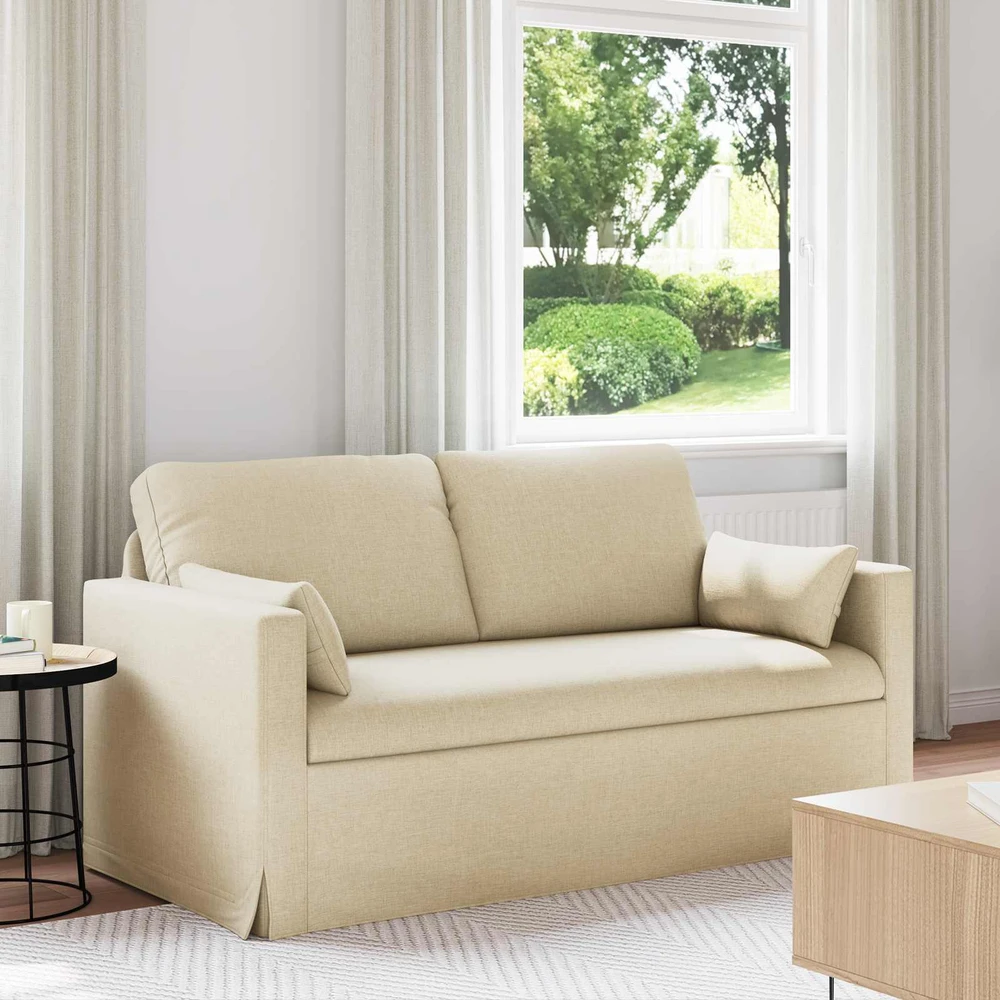 Sofa Kreminė 159 x 78 x 80 cm Metalas
