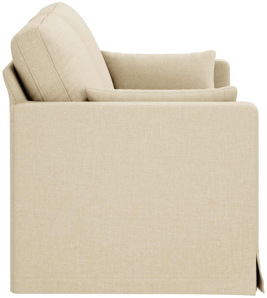 Sofa Kreminė 159 x 78 x 80 cm Metalas
