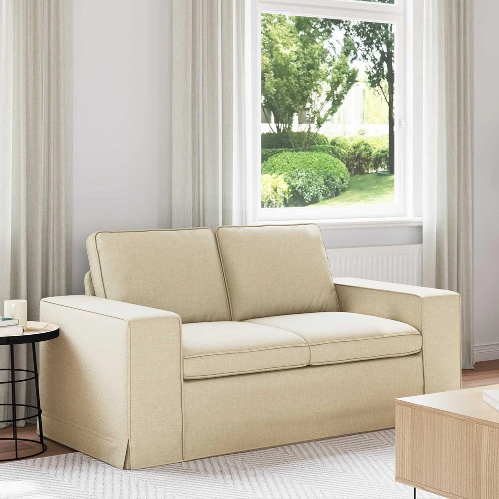 Sofa Kreminė 162 x 80 x 82 cm Metalas