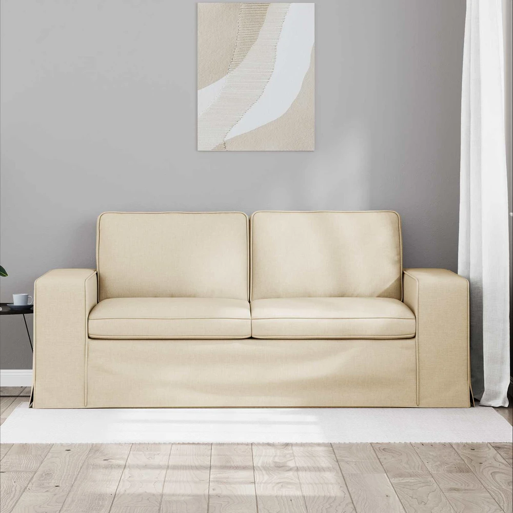 Sofa Kreminė 182 x 80 x 82 cm Metalas
