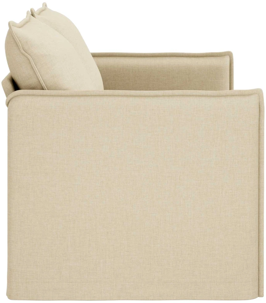 Sofa Kreminė 195 x 82 x 85 cm Metalas