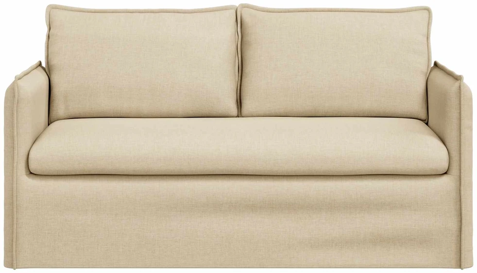 Sofa Kreminė 195 x 82 x 85 cm Metalas