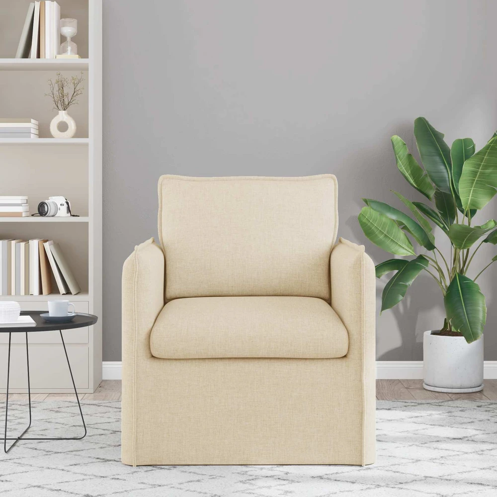 Sofa Kreminė 195 x 82 x 85 cm Metalas