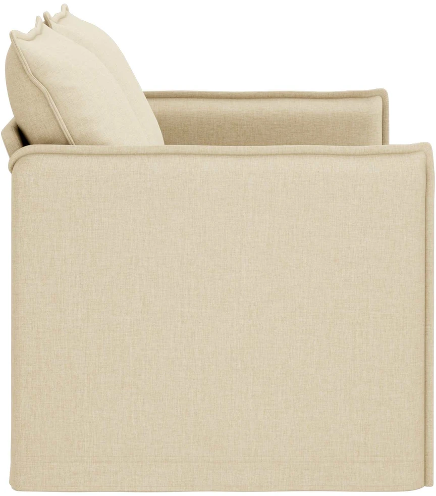 Sofa Kreminė 195 x 82 x 85 cm Metalas
