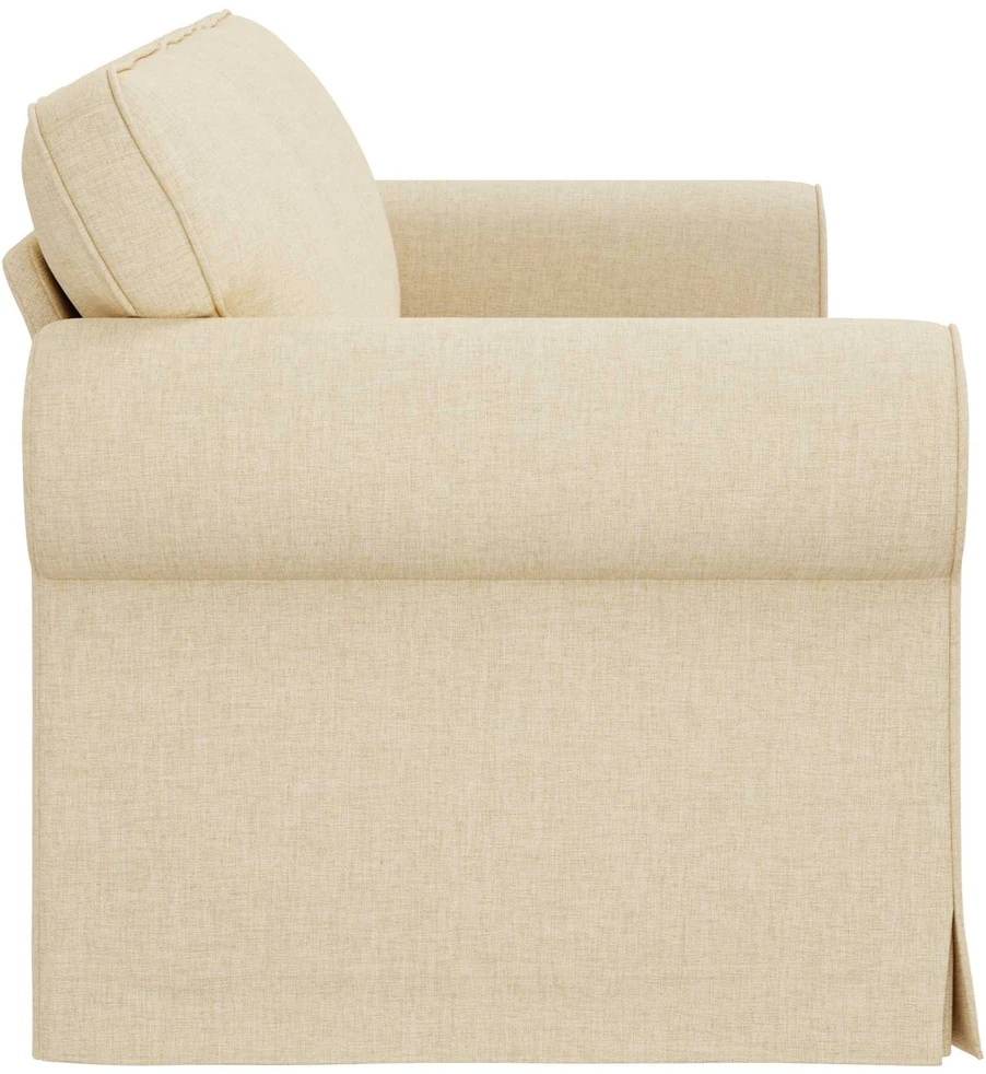 Sofa Kreminė 215 x 82 x 80 cm Metalas