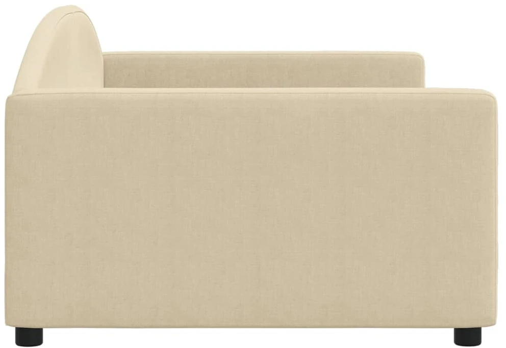Sofa, kreminės spalvos, 100x200cm, audinys
