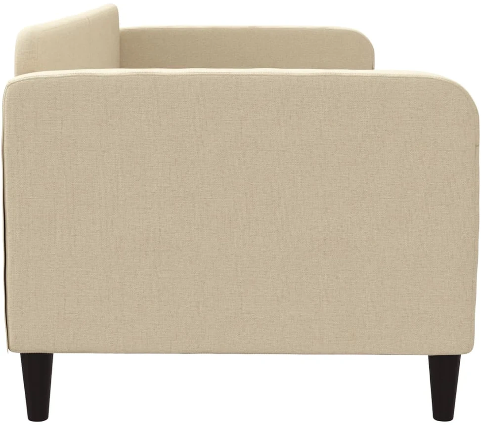 Sofa, kreminės spalvos, 80x200cm, audinys