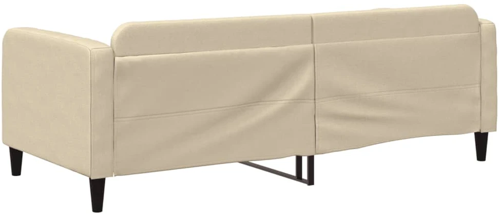 Sofa, kreminės spalvos, 90x200cm, audinys