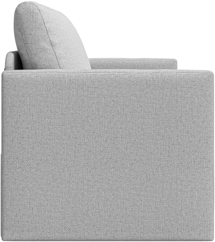 Sofa lova Debesų pilka 124 x 71 x 78 cm audinys