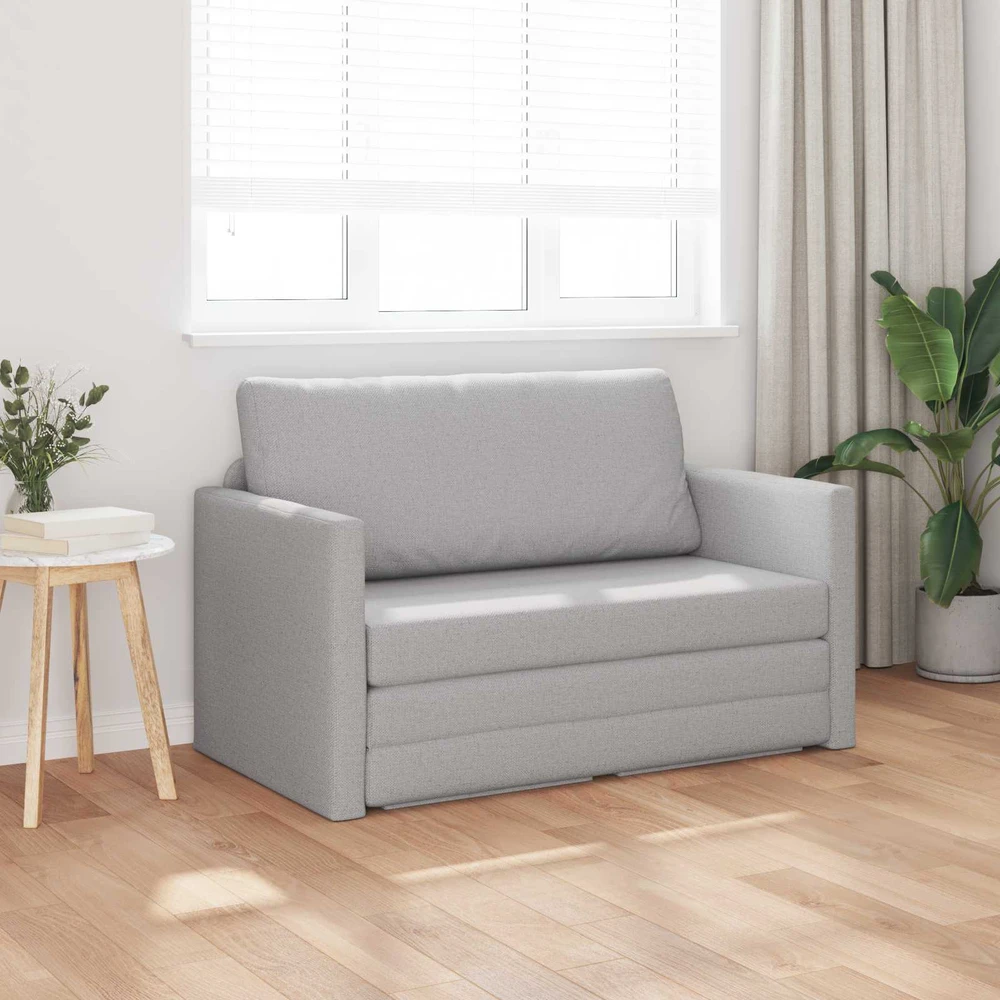 Sofa lova Debesų pilka 124 x 71 x 78 cm audinys