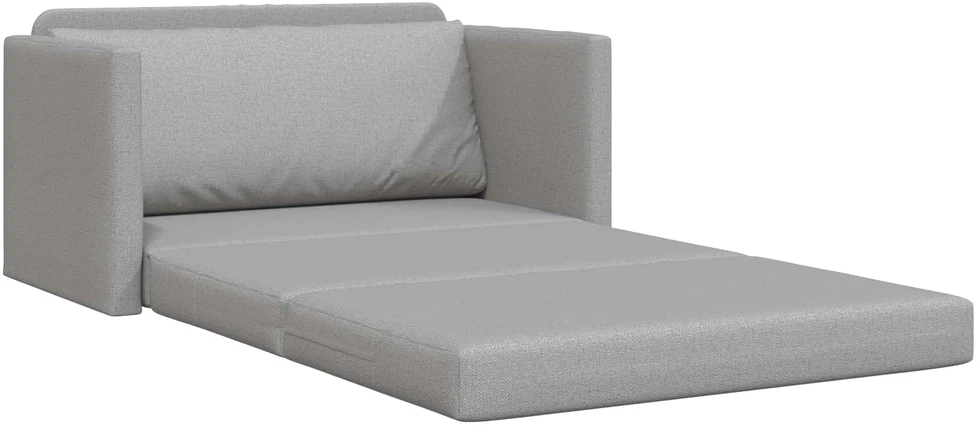 Sofa lova Debesų pilka 124 x 71 x 78 cm audinys