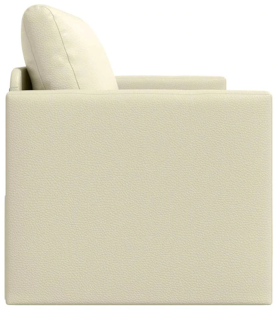 Sofa lova Kreminė 124 x 71 x 78 cm Dirbtinė Oda