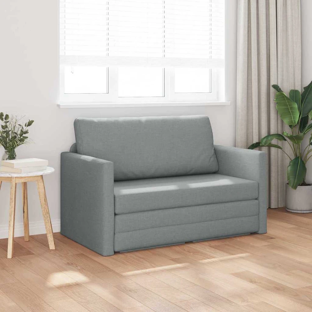Sofa lova Šviesiai pilka 124 x 71 x 78 cm audinys