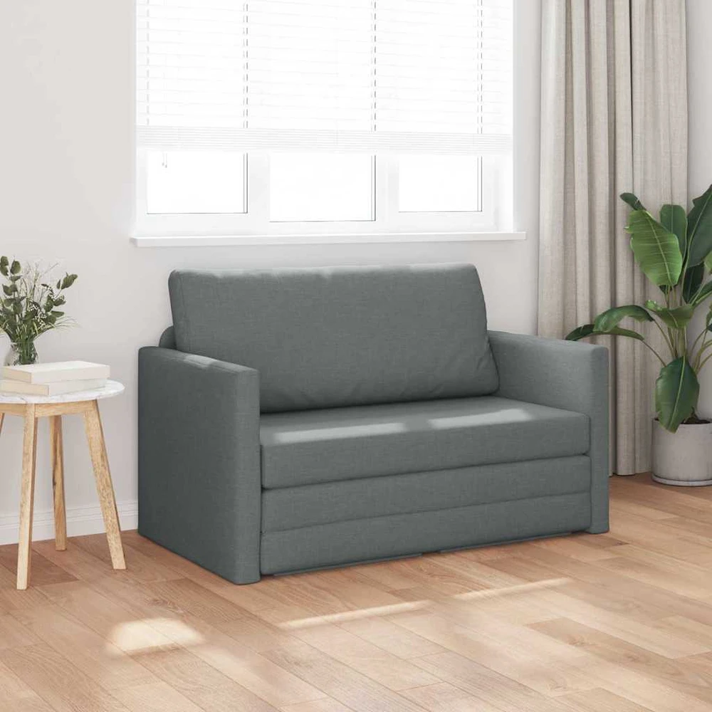 Sofa lova Tamsiai pilka 124 x 71 x 78 cm audinys