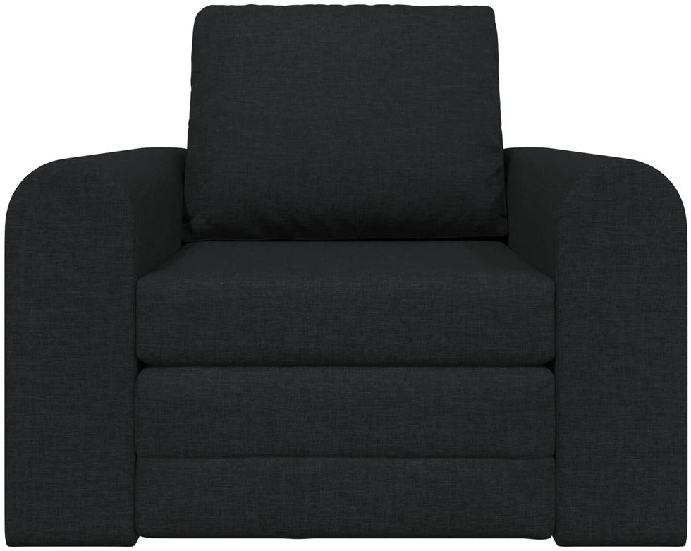 Sofa lova Juoda 98 x 71 x 83 cm audinys